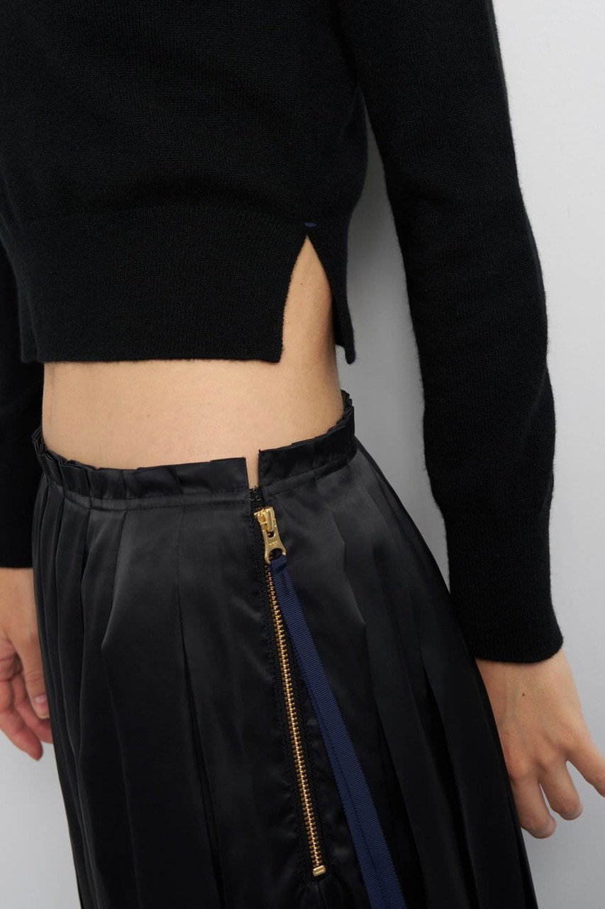 【ランバン オン ブルー/LANVIN en Bleu】のピュアカシミヤニット 人気、トレンドファッション・服の通販 founy(ファニー) 　ファッション　Fashion　レディースファッション　Fashion for Women　トップス・カットソー　Cut & Sew Tops　ニット　Knit Tops & Sweaters　カジュアルプルオーバー・ニットトップス　Pullovers & Knit Tops / Casual Pullovers　グログラン　Grosgrain, Grosgrain Ribbon　コンパクト　Compact, Small Size　バランス　Balance, Style Balance　ファブリック　Fabric, Textile　モダン　Modern, Contemporary　エレガント 上品　Elegant　新作・新入荷　New Arrivals / New In　other-8|ID: prp329100004630088 ipo3291000000033299011