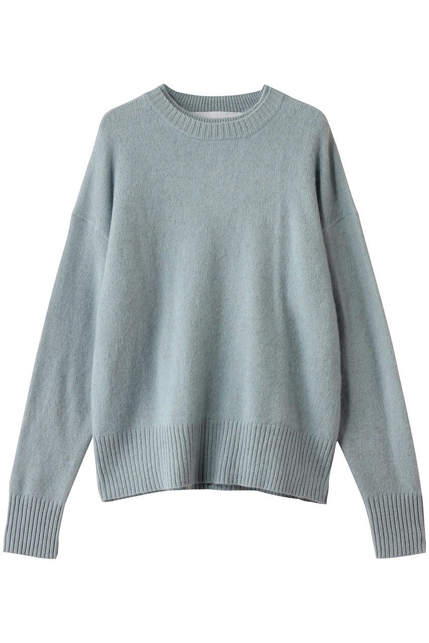 【ティッカ/TICCA】のヤククルーネックプルオーバー インテリア・キッズ・メンズ・レディースファッション・服の通販 founy(ファニー) 　ファッション　Fashion　レディースファッション　Fashion for Women　トップス・カットソー　Cut & Sew Tops　ニット　Knit Tops & Sweaters　カジュアルプルオーバー・ニットトップス　Pullovers & Knit Tops / Casual Pullovers　スタンダード　Standard, Basic　定番　Standard, Basic Item　ライトブルー|ID: prp329100004630092 ipo3291000000035965641