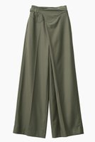 【ミューラル/MURRAL】のGurkha アシンメトリー スラックス 人気、トレンドファッション・服の通販 founy(ファニー) ファッション Fashion レディースファッション Fashion for Women パンツ Pants & Trousers 2026年 2026 アシンメトリー Asymmetrical Style スラックス Slacks, Dress Pants ドレープ Drape, Draping Fabric ネップ Nepp, Slub Yarn エレガント 上品 Elegant 切替 Switching, Contrast Panel 夏 Summer 春 Spring S/S・春夏 SS, Spring/Summer, Warm Season |ID:prp329100004630094