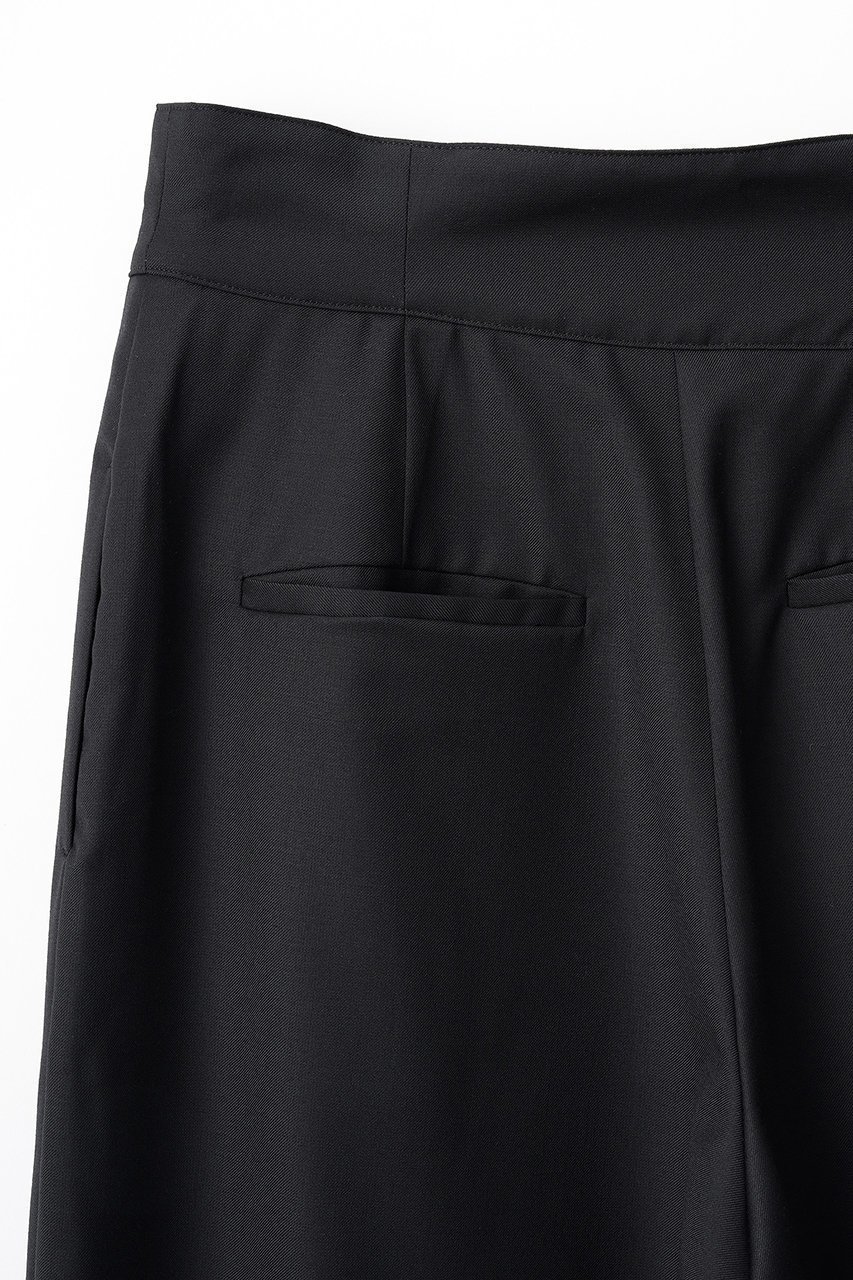 【ミューラル/MURRAL】のGurkha アシンメトリー スラックス 大人の最旬トレンドファッション＆コーディネート founy(ファウニー) 　ファッション　Fashion　レディースファッション　Fashion for Women　パンツ　Pants & Trousers　アシンメトリー　Asymmetrical Style　スラックス　Slacks, Dress Pants　ドレープ　Drape, Draping Fabric　ネップ　Nepp, Slub Yarn　エレガント 上品　Elegant　再入荷　Restock / Back in Stock　切替　Switching, Contrast Panel　other-5|ID: prp329100004630094 ipo3291000000036729375