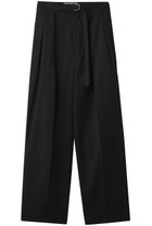 【デパリエ/DEPAREILLE】のウールギャバジンパンツ ブラック|ID: prp329100004630095 ipo3291000000035827582