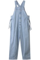 【マルティニーク/martinique】の【CURRENTAGE】Loose fitting overall インディゴサックス|ID: prp329100004630097 ipo3291000000035827592