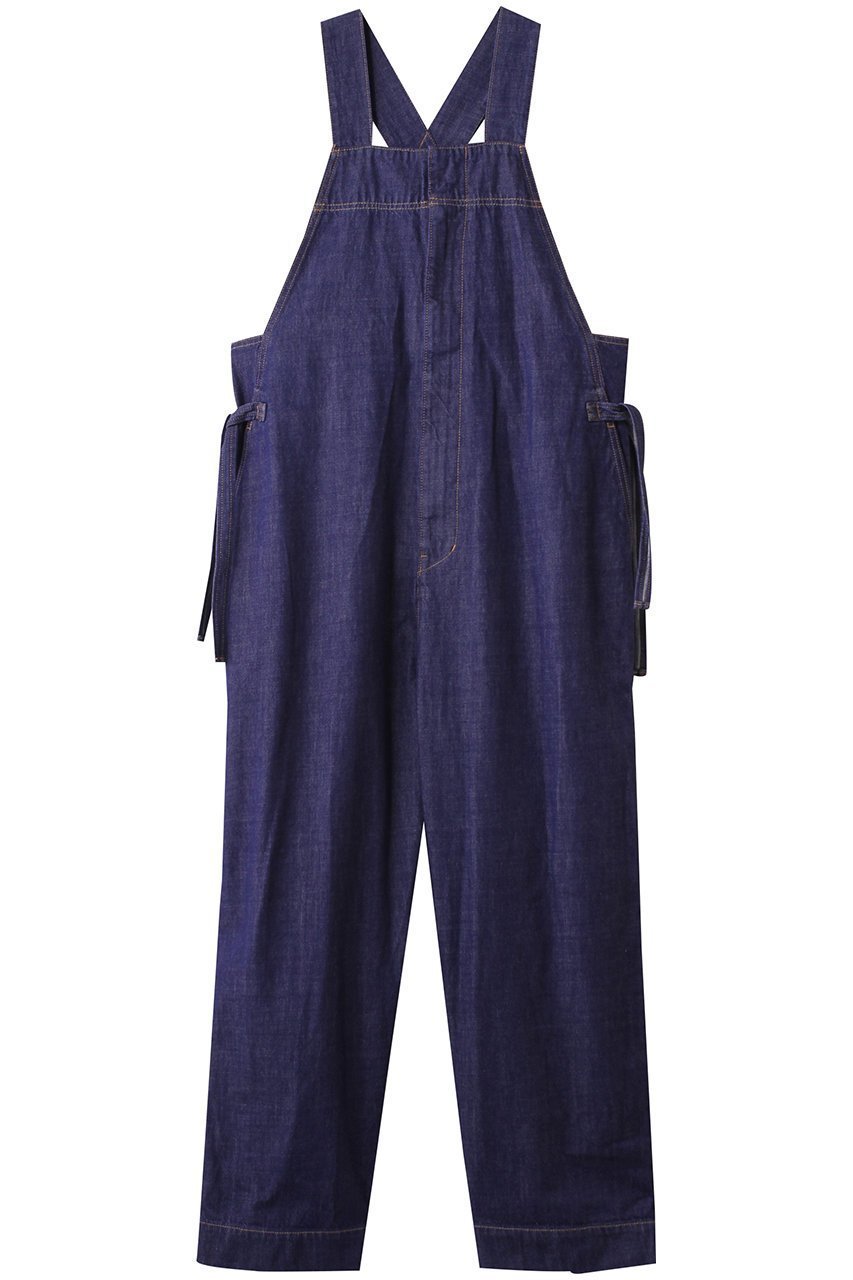 【マルティニーク/martinique】の【CURRENTAGE】Loose fitting overall インテリア・キッズ・メンズ・レディースファッション・服の通販 founy(ファニー) ファッション Fashion レディースファッション Fashion for Women パンツ Pants & Trousers インナー Innerwear カットソー Cut and Sewn Top シンプル Simple, Minimal フェミニン Feminine, Girly ポケット Pocket, Pocket Detail ブルー|ID: prp329100004630097 ipo3291000000035827593