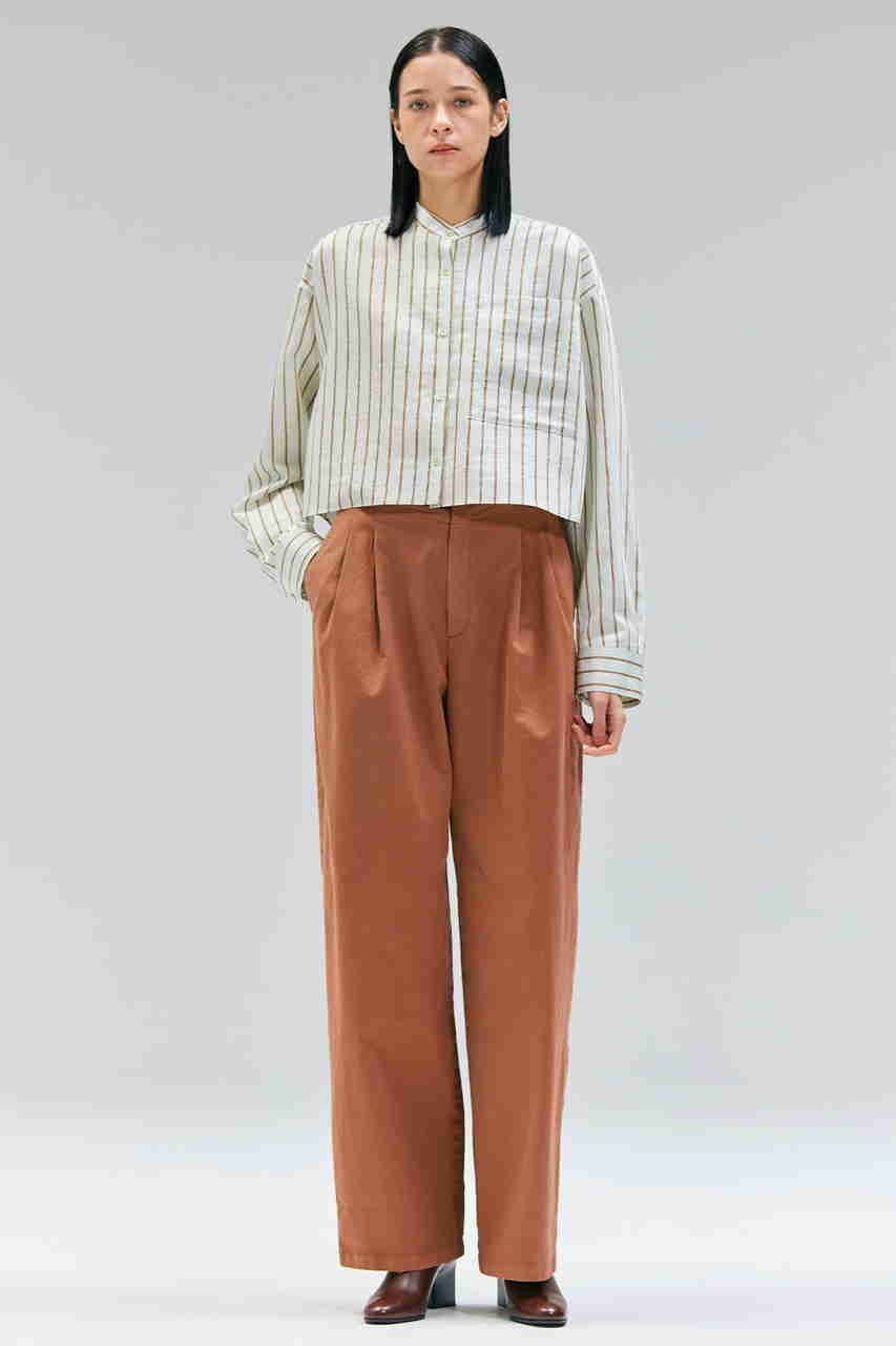 【ベイジ,/BEIGE,】のHAMLIN / コットンストレッチ2タックワイドパンツ 人気、トレンドファッション・服の通販 founy(ファニー) 　ファッション　Fashion　レディースファッション　Fashion for Women　パンツ　Pants & Trousers　2025年　2025　2025-2026秋冬・A/W　Autumn/Winter 2025–26 AW25–26　おすすめ　Recommended / Our Picks　ストレッチ　Stretch, Stretchy Fabric　リラックス　Relax, Relaxed Fit　A/W・秋冬　Autumn/Winter　other-3|ID: prp329100004630100 ipo3291000000033299104