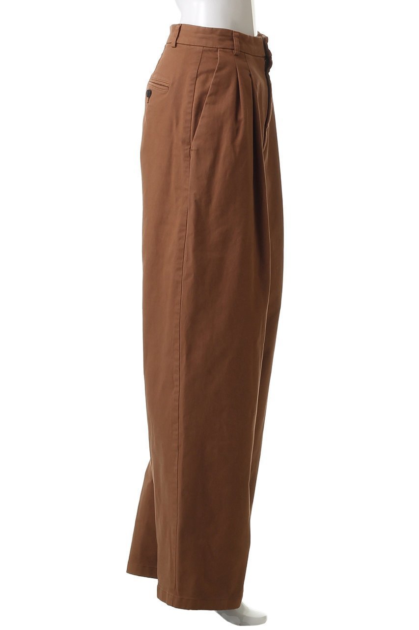 【ベイジ,/BEIGE,】のHAMLIN / コットンストレッチ2タックワイドパンツ 人気、トレンドファッション・服の通販 founy(ファニー) 　ファッション　Fashion　レディースファッション　Fashion for Women　パンツ　Pants & Trousers　おすすめ　Recommended / Our Picks　ストレッチ　Stretch, Stretchy Fabric　リラックス　Relax, Relaxed Fit　other-3|ID: prp329100004630100 ipo3291000000035857686