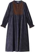 【キッドブルー/KID BLUE】の25AW LIBERTYプリントワンピース 人気、トレンドファッション・服の通販 founy(ファニー) ファッション Fashion レディースファッション Fashion for Women ワンピース Dresses 2025年 2025 2025-2026秋冬・A/W Autumn/Winter 2025–26 AW25–26 ギャザー Gathered, Ruffled パジャマ Pajamas, Sleepwear フロント Front, Front Design プリント Print, Printed Pattern リラックス Relax, Relaxed Fit エレガント 上品 Elegant 新作・新入荷 New Arrivals / New In 無地 Plain, Solid Color |ID:prp329100004630104