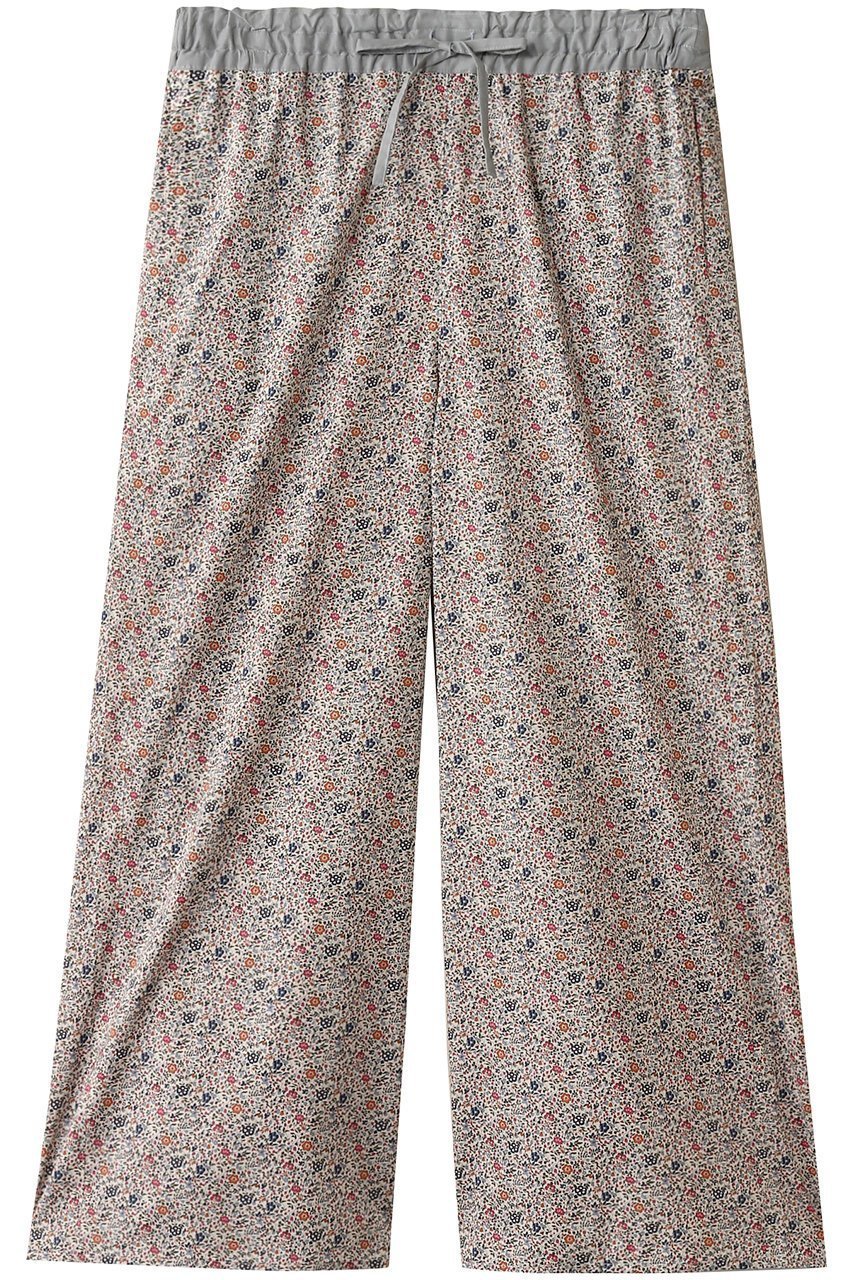 【キッドブルー/KID BLUE】の25AW LIBERTYプリントボトムス インテリア・キッズ・メンズ・レディースファッション・服の通販 founy(ファニー) 　ファッション　Fashion　レディースファッション　Fashion for Women　2025年　2025　2025-2026秋冬・A/W　Autumn/Winter 2025–26 AW25–26　おすすめ　Recommended / Our Picks　ギャザー　Gathered, Ruffled　セットアップ　Set-Up, Coordinated Outfit　パジャマ　Pajamas, Sleepwear　フェミニン　Feminine, Girly　新作・新入荷　New Arrivals / New In　無地　Plain, Solid Color　ベージュ|ID: prp329100004630105 ipo3291000000033299137