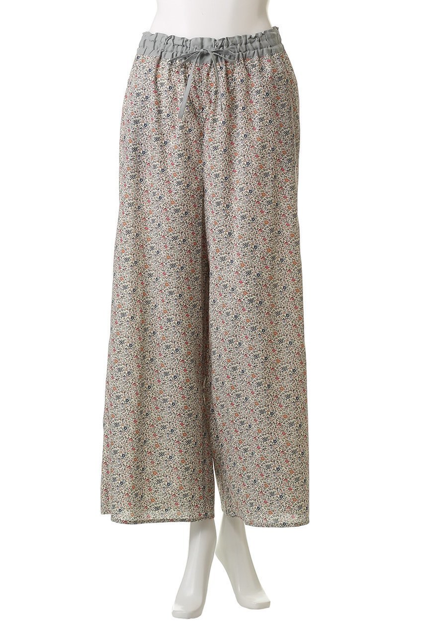 【キッドブルー/KID BLUE】の25AW LIBERTYプリントボトムス 人気、トレンドファッション・服の通販 founy(ファニー) 　ファッション　Fashion　レディースファッション　Fashion for Women　2025年　2025　2025-2026秋冬・A/W　Autumn/Winter 2025–26 AW25–26　おすすめ　Recommended / Our Picks　ギャザー　Gathered, Ruffled　セットアップ　Set-Up, Coordinated Outfit　パジャマ　Pajamas, Sleepwear　フェミニン　Feminine, Girly　新作・新入荷　New Arrivals / New In　無地　Plain, Solid Color　other-2|ID: prp329100004630105 ipo3291000000033299140