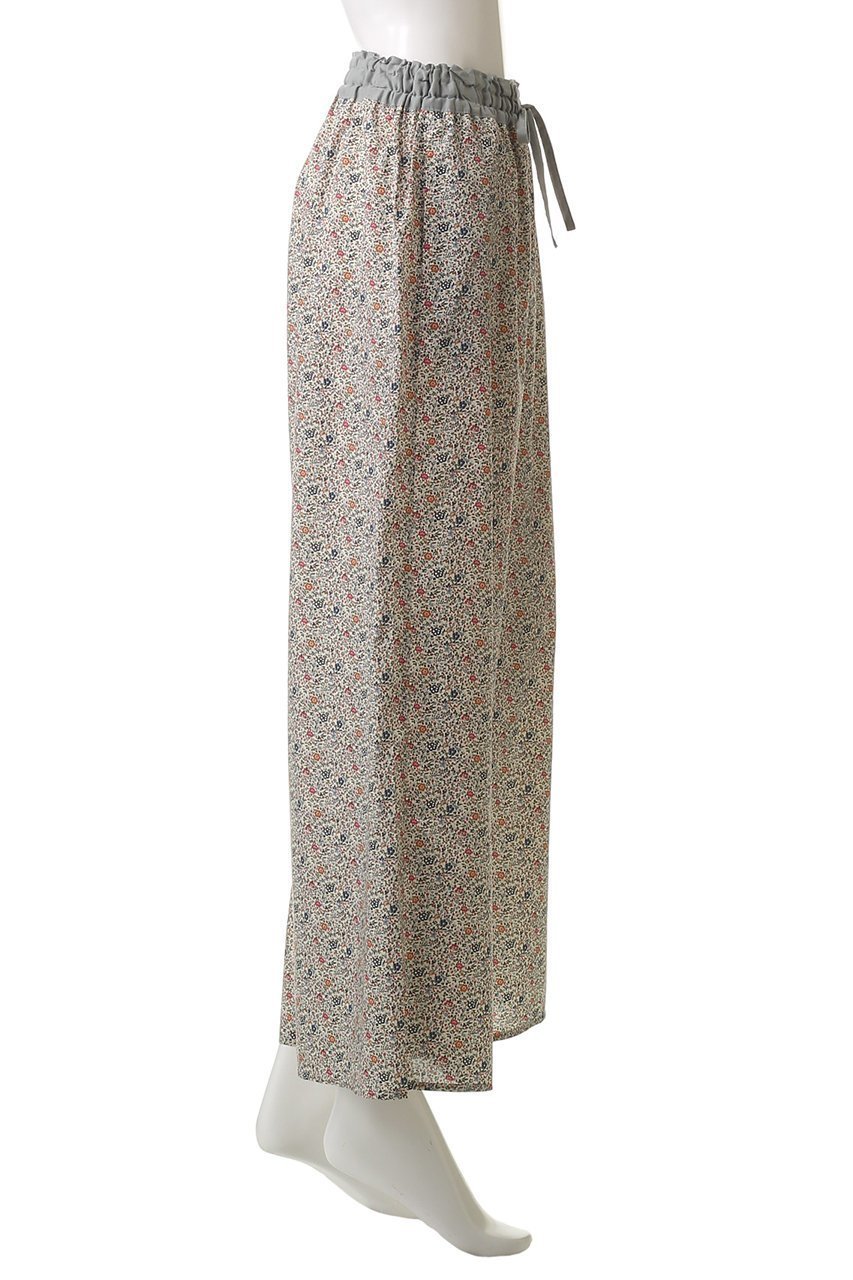 【キッドブルー/KID BLUE】の25AW LIBERTYプリントボトムス 人気、トレンドファッション・服の通販 founy(ファニー) 　ファッション　Fashion　レディースファッション　Fashion for Women　2025年　2025　2025-2026秋冬・A/W　Autumn/Winter 2025–26 AW25–26　おすすめ　Recommended / Our Picks　ギャザー　Gathered, Ruffled　セットアップ　Set-Up, Coordinated Outfit　パジャマ　Pajamas, Sleepwear　フェミニン　Feminine, Girly　新作・新入荷　New Arrivals / New In　無地　Plain, Solid Color　other-3|ID: prp329100004630105 ipo3291000000033299141