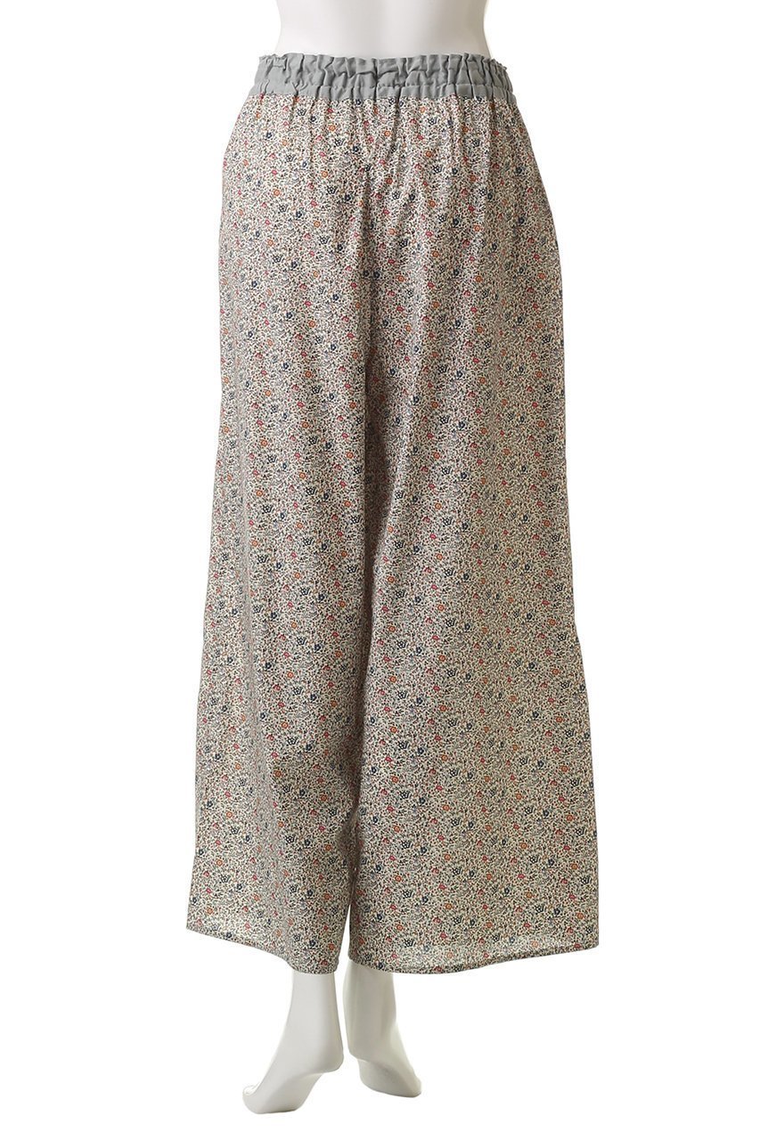 【キッドブルー/KID BLUE】の25AW LIBERTYプリントボトムス 人気、トレンドファッション・服の通販 founy(ファニー) 　ファッション　Fashion　レディースファッション　Fashion for Women　2025年　2025　2025-2026秋冬・A/W　Autumn/Winter 2025–26 AW25–26　おすすめ　Recommended / Our Picks　ギャザー　Gathered, Ruffled　セットアップ　Set-Up, Coordinated Outfit　パジャマ　Pajamas, Sleepwear　フェミニン　Feminine, Girly　新作・新入荷　New Arrivals / New In　無地　Plain, Solid Color　other-4|ID: prp329100004630105 ipo3291000000033299142