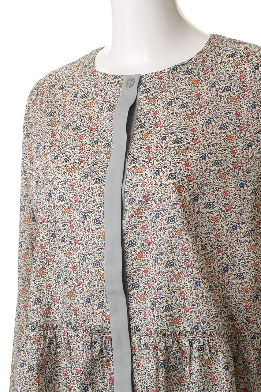 【キッドブルー/KID BLUE】の25AW LIBERTYプリントトップス 人気、トレンドファッション・服の通販 founy(ファニー) 　ファッション　Fashion　レディースファッション　Fashion for Women　トップス・カットソー　Cut & Sew Tops　2025年　2025　2025-2026秋冬・A/W　Autumn/Winter 2025–26 AW25–26　セットアップ　Set-Up, Coordinated Outfit　パジャマ　Pajamas, Sleepwear　フェミニン　Feminine, Girly　フレア　Flare, Flared　フロント　Front, Front Design　新作・新入荷　New Arrivals / New In　other-5|ID: prp329100004630106 ipo3291000000033299151