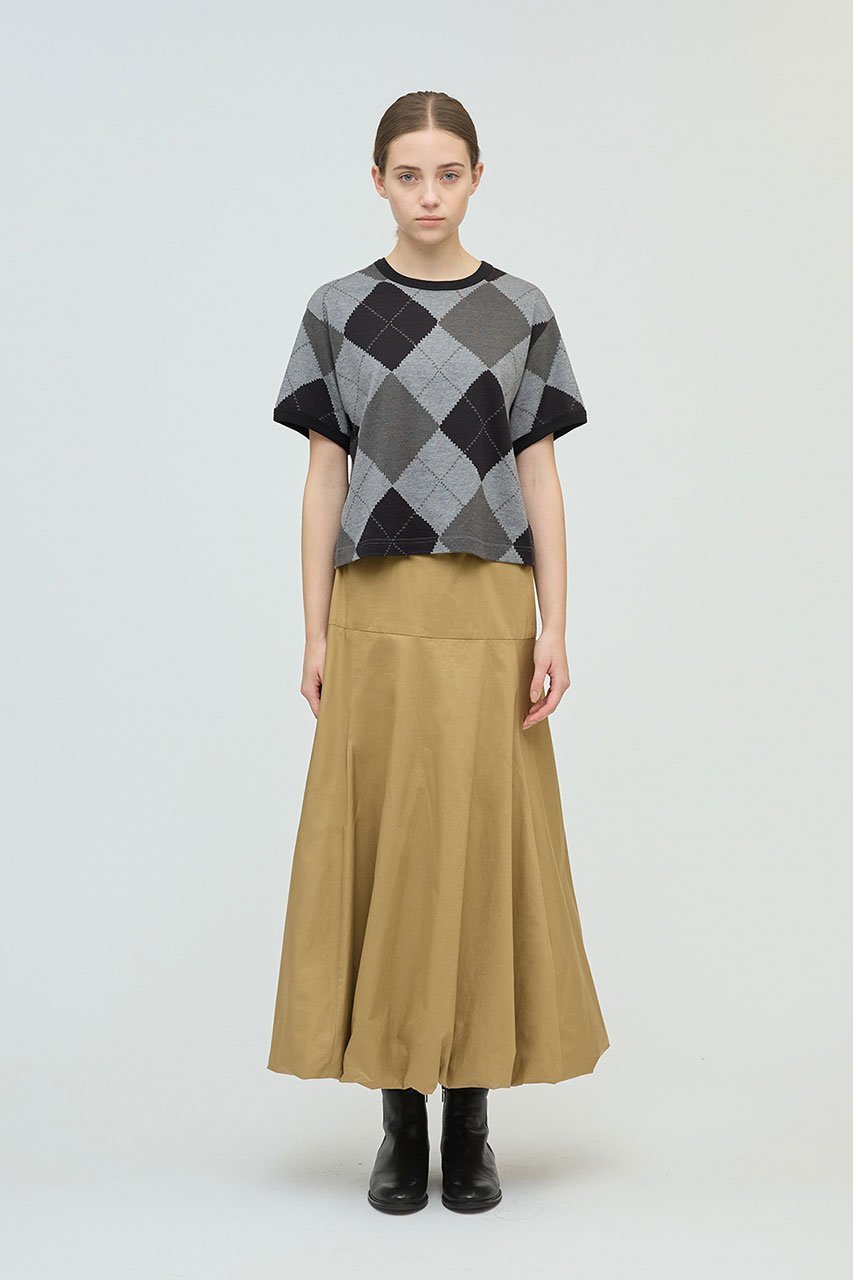 【ミズイロ インド/mizuiro ind】のロングフレアバルーンスカート 人気、トレンドファッション・服の通販 founy(ファニー) 　ファッション　Fashion　レディースファッション　Fashion for Women　スカート　Skirts　ロングスカート　Long Skirts / Maxi & Midi Skirts　シンプル　Simple, Minimal　バルーン　Balloon, Balloon Silhouette　ロング　Long, Long-Length　other-6|ID: prp329100004630107 ipo3291000000035362542