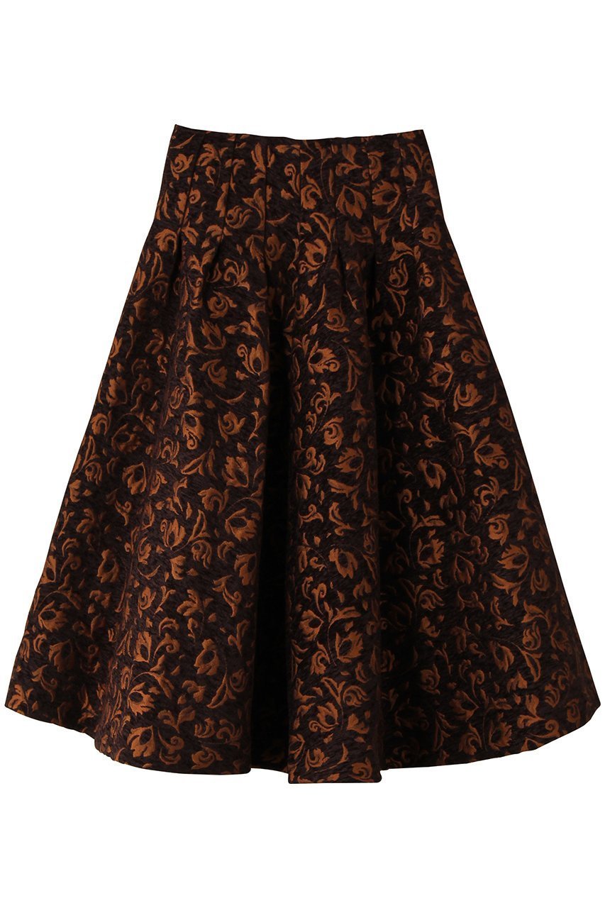 【ランバン オン ブルー/LANVIN en Bleu】のジャガードスカート 人気、トレンドファッション・服の通販 founy(ファニー) 　ファッション　Fashion　レディースファッション　Fashion for Women　スカート　Skirts　ロングスカート　Long Skirts / Maxi & Midi Skirts　ジャカード／ジャガード　Jacquard, Woven Pattern　ファブリック　Fabric, Textile　フレア　Flare, Flared　ペイズリー　Paisley, Ethnic Pattern　ポケット　Pocket, Pocket Detail　リュクス　Luxury, Elegant, High-End, Chic　ロング　Long, Long-Length　エレガント 上品　Elegant　 other-1|ID: prp329100004630110 ipo3291000000035827677