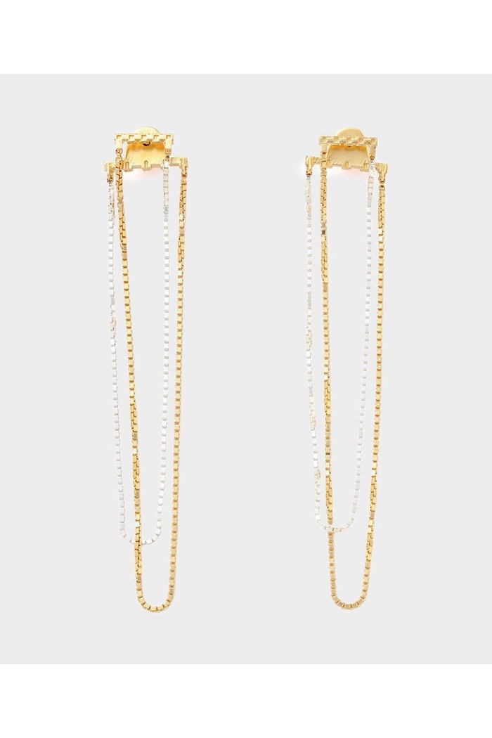 【ル フィル/LE PHIL】のCURRENTS CROSS EARRINGS インテリア・キッズ・メンズ・レディースファッション・服の通販 founy(ファニー) https://founy.com/ ファッション Fashion レディースファッション Fashion for Women ジュエリー Jewelry ファッションリング Fashion Rings イヤリング・フープ・ドロップタイプ Hoop, Drop & Clip Earrings イヤリング Earrings シルバー Silver, Metallic Silver シンプル Simple, Minimal ジュエリー Jewelry, Accessories チェーン Chain, Chain Strap ネックレス Necklace, Pendant Necklace フェミニン Feminine, Girly ボヘミアン Bohemian, Ethnic Style |ID: prp329100004630112 ipo3291000000033299299