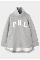 【ル フィル/LE PHIL】の《LE PHIL SPORTS》ライトダンボールレタードプルオーバー グレー|ID:prp329100004630121