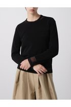 【ヒューエルミュージアム/hueLe Museum】の【hLM】シアーレイヤードTシャツ ブラック|ID:prp329100004630123