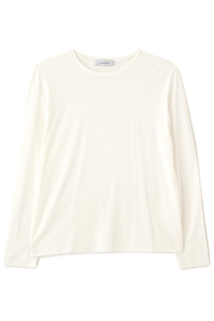 【アドーア/ADORE】のモイストジャージーカットソー インテリア・キッズ・メンズ・レディースファッション・服の通販 founy(ファニー) https://founy.com/ ファッション Fashion レディースファッション Fashion for Women トップス・カットソー Cut & Sew Tops シャツ・ブラウス・オフィスカジュアル Elegant Blouses & Button-Ups ロングTシャツ・Tシャツ Longline T-Shirts & Tees カットソー・ベーシックTシャツ Cut-and-Sewn Tops / Stretch Tees & Basics なめらか Smooth, Silky Texture スリーブ Sleeve, Long Sleeve / Short Sleeve ロング Long, Long-Length |ID: prp329100004630125 ipo3291000000033299386