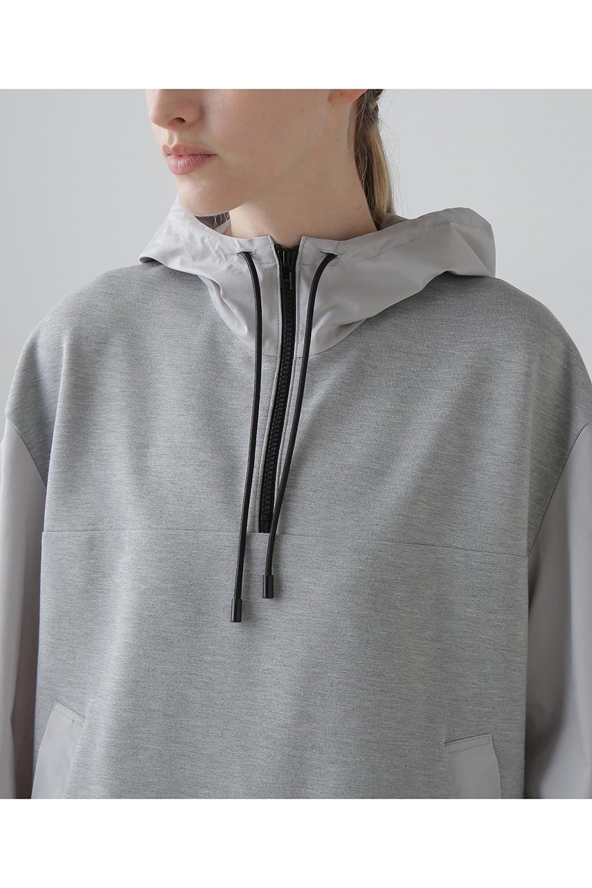 【アドーア/ADORE】のコンパクトポンチカットソー 人気、トレンドファッション・服の通販 founy(ファニー) 　ファッション　Fashion　レディースファッション　Fashion for Women　トップス・カットソー　Cut & Sew Tops　シャツ・ブラウス・オフィスカジュアル　Elegant Blouses & Button-Ups　レディースパーカー・カジュアルフーディー　Casual Hoodies & Sweatshirts　ロングTシャツ・Tシャツ　Longline T-Shirts & Tees　スウェット・クルーネックトップス　Sweatshirts & Crewnecks / Relaxed Fit Sweat Tops　カットソー・ベーシックTシャツ　Cut-and-Sewn Tops / Stretch Tees & Basics　おすすめ　Recommended / Our Picks　カットソー　Cut and Sewn Top　セットアップ　Set-Up, Coordinated Outfit　タフタ　Taffeta, Structured Fabric　ドッキング　Docking, Mixed Material　リラックス　Relax, Relaxed Fit　other-6|ID: prp329100004630126 ipo3291000000033299396