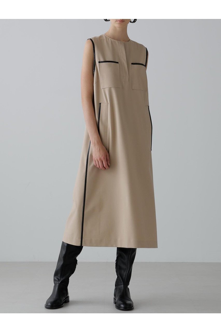 【アドーア/ADORE】の2WAYトロピカルワンピース 人気、トレンドファッション・服の通販 founy(ファニー) 　ファッション　Fashion　レディースファッション　Fashion for Women　ワンピース　Dresses　チュニック　Tunic Tops & Dresses　チュニック　Tunic, Long Top　ドレス　Dress, One-Piece　パイピング　Piping, Trim Design　ロング　Long, Long-Length　other-2|ID: prp329100004630128 ipo3291000000033299420