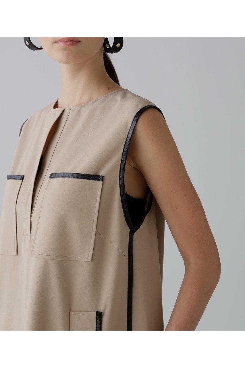 【アドーア/ADORE】の2WAYトロピカルワンピース 人気、トレンドファッション・服の通販 founy(ファニー) 　ファッション　Fashion　レディースファッション　Fashion for Women　ワンピース　Dresses　チュニック　Tunic Tops & Dresses　チュニック　Tunic, Long Top　ドレス　Dress, One-Piece　パイピング　Piping, Trim Design　ロング　Long, Long-Length　other-4|ID: prp329100004630128 ipo3291000000036101034