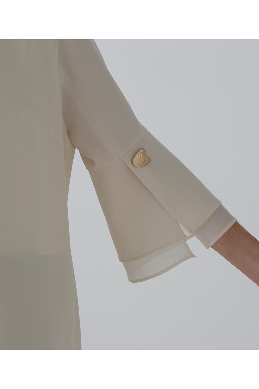 【アドーア/ADORE】のシックアンドシンカチオンツイルワンピース 人気、トレンドファッション・服の通販 founy(ファニー) 　ファッション　Fashion　レディースファッション　Fashion for Women　ワンピース　Dresses　チュニック　Tunic Tops & Dresses　おすすめ　Recommended / Our Picks　シアー　Sheer, See-Through　ストレッチ　Stretch, Stretchy Fabric　スリーブ　Sleeve, Long Sleeve / Short Sleeve　チュニック　Tunic, Long Top　ロング　Long, Long-Length　other-6|ID: prp329100004630131 ipo3291000000033299446