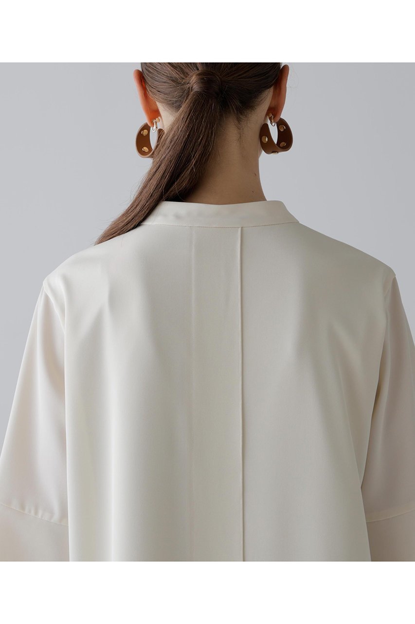 【アドーア/ADORE】のシックアンドシンカチオンツイルワンピース 人気、トレンドファッション・服の通販 founy(ファニー) 　ファッション　Fashion　レディースファッション　Fashion for Women　ワンピース　Dresses　チュニック　Tunic Tops & Dresses　おすすめ　Recommended / Our Picks　シアー　Sheer, See-Through　ストレッチ　Stretch, Stretchy Fabric　スリーブ　Sleeve, Long Sleeve / Short Sleeve　チュニック　Tunic, Long Top　ロング　Long, Long-Length　other-8|ID: prp329100004630131 ipo3291000000035452634