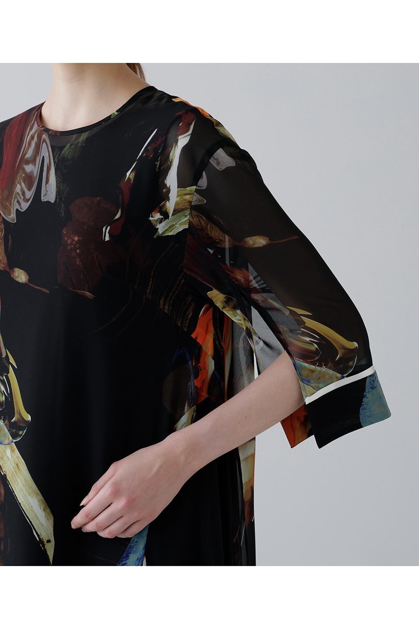 【アドーア/ADORE】のメルティングプリントワンピース 人気、トレンドファッション・服の通販 founy(ファニー) ファッション Fashion レディースファッション Fashion for Women ワンピース Dresses チュニック Tunic Tops & Dresses シフォン Chiffon, Lightweight Fabric シンプル Simple, Minimal チュニック Tunic, Long Top ドレス Dress, One-Piece フラット Flat, Flat Shoes フレア Flare, Flared プリント Print, Printed Pattern モチーフ Motif, Design Theme ロング Long, Long-Length other-7|ID: prp329100004630132 ipo3291000000034377103