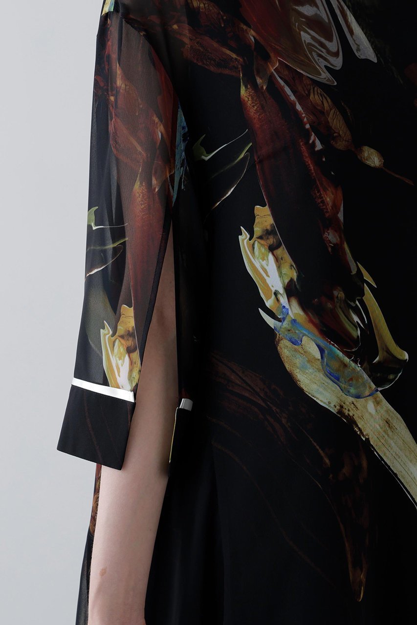 【アドーア/ADORE】のメルティングプリントワンピース 人気、トレンドファッション・服の通販 founy(ファニー) ファッション Fashion レディースファッション Fashion for Women ワンピース Dresses チュニック Tunic Tops & Dresses シフォン Chiffon, Lightweight Fabric シンプル Simple, Minimal チュニック Tunic, Long Top ドレス Dress, One-Piece フラット Flat, Flat Shoes フレア Flare, Flared プリント Print, Printed Pattern モチーフ Motif, Design Theme ロング Long, Long-Length other-8|ID: prp329100004630132 ipo3291000000034377104