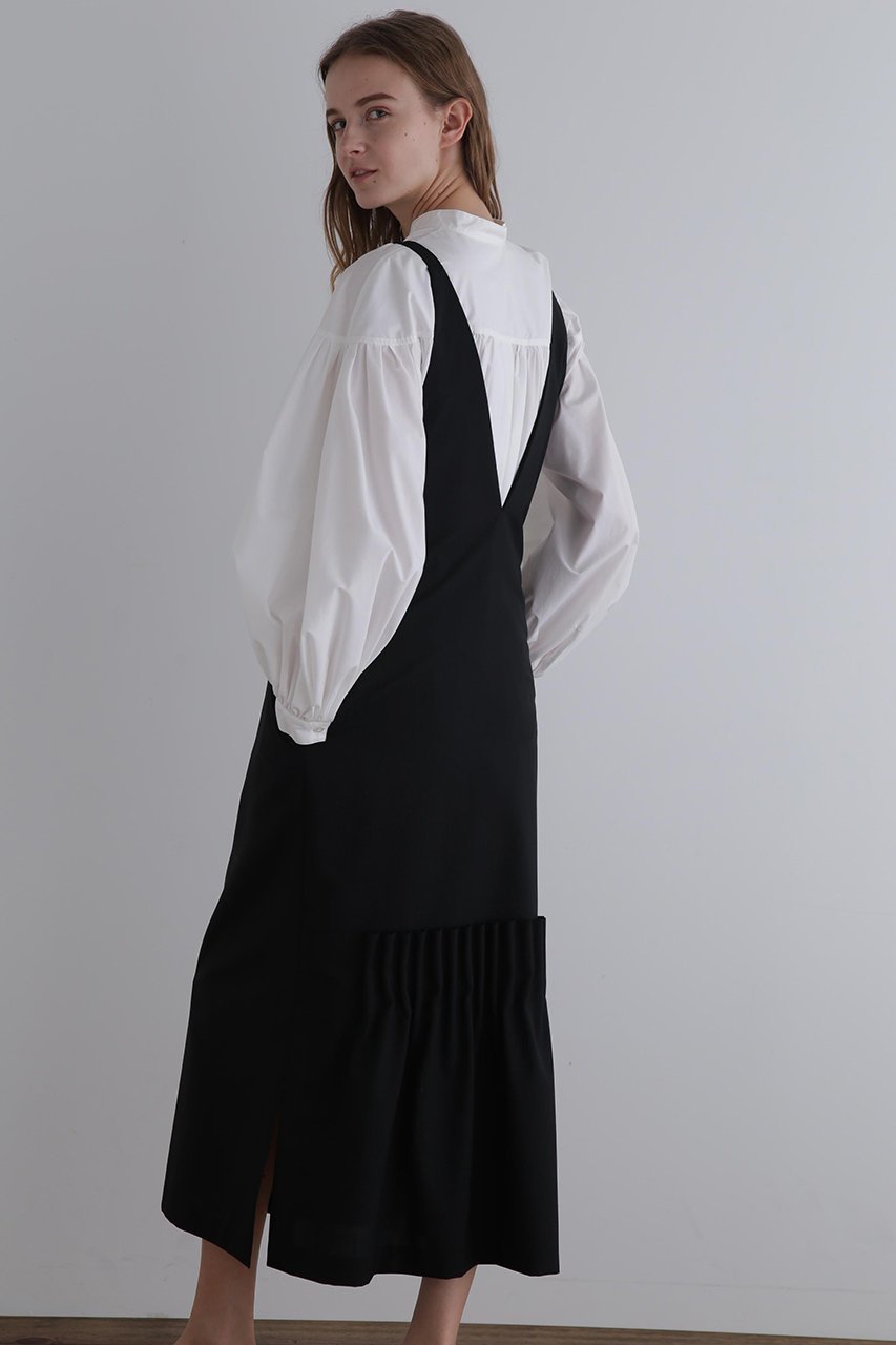 【ル フィル/LE PHIL】のライトドライウールキャミソールドレス 人気、トレンドファッション・服の通販 founy(ファニー) 　ファッション　Fashion　レディースファッション　Fashion for Women　ワンピース　Dresses　フォーマル・パーティードレス・結婚式用ドレス　Elegant & Casual Dresses　チュニック　Tunic Tops & Dresses　スリット　Slit, Slit Detail　チュニック　Tunic, Long Top　ドレープ　Drape, Draping Fabric　パーティ　Party, Party Style　ミックス　Mix, Mixed Style　ロング　Long, Long-Length　エレガント 上品　Elegant　other-3|ID: prp329100004630133 ipo3291000000035248557