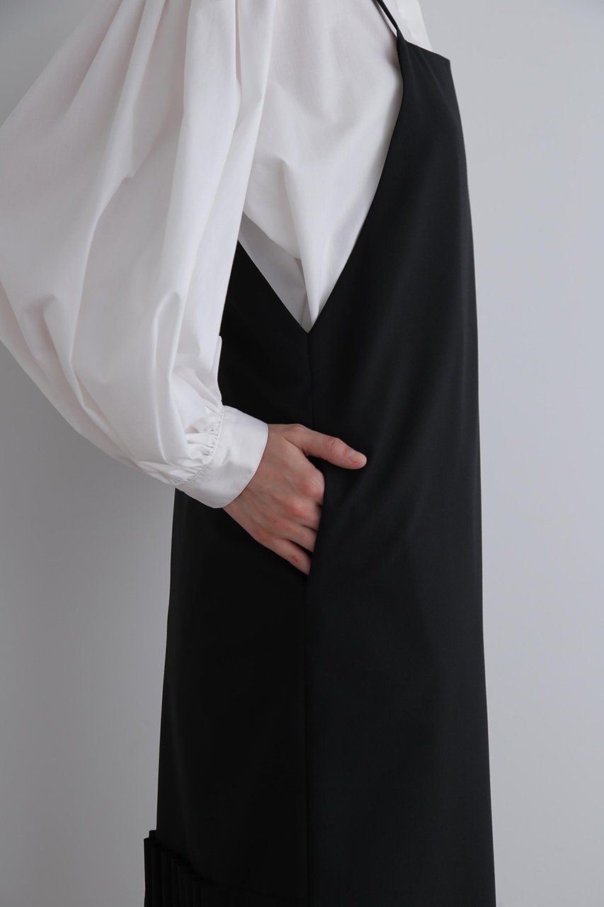 【ル フィル/LE PHIL】のライトドライウールキャミソールドレス 人気、トレンドファッション・服の通販 founy(ファニー) 　ファッション　Fashion　レディースファッション　Fashion for Women　ワンピース　Dresses　フォーマル・パーティードレス・結婚式用ドレス　Elegant & Casual Dresses　チュニック　Tunic Tops & Dresses　スリット　Slit, Slit Detail　チュニック　Tunic, Long Top　ドレープ　Drape, Draping Fabric　パーティ　Party, Party Style　ミックス　Mix, Mixed Style　ロング　Long, Long-Length　エレガント 上品　Elegant　other-5|ID: prp329100004630133 ipo3291000000035248559