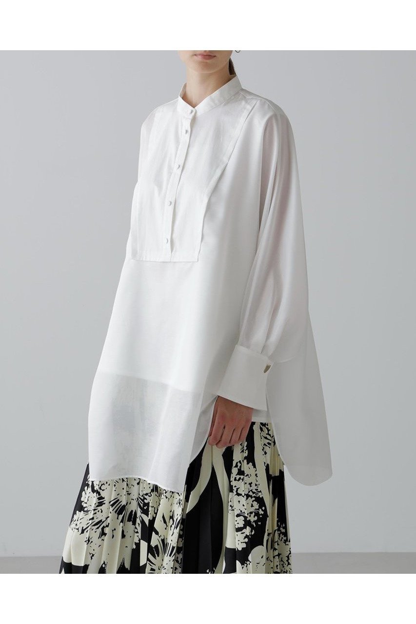 【アドーア/ADORE】のシルキーソフトサテンブラウス 人気、トレンドファッション・服の通販 founy(ファニー) 　ファッション　Fashion　レディースファッション　Fashion for Women　トップス・カットソー　Cut & Sew Tops　シャツ・ブラウス・オフィスカジュアル　Elegant Blouses & Button-Ups　サテン　Satin, Glossy Fabric　スリット　Slit, Slit Detail　スリーブ　Sleeve, Long Sleeve / Short Sleeve　ロング　Long, Long-Length　新作・新入荷　New Arrivals / New In　長袖　Long Sleeve, Full Sleeve　other-2|ID: prp329100004630140 ipo3291000000033299524