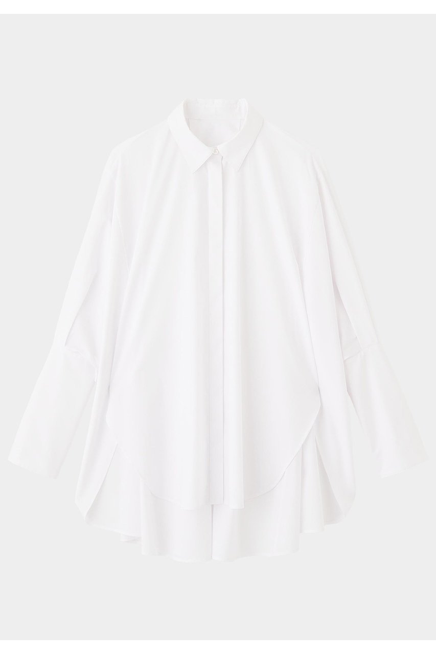 【ル フィル/LE PHIL】のオーバーサイズロングカフスシャツ 人気、トレンドファッション・服の通販 founy(ファニー) 　ファッション　Fashion　レディースファッション　Fashion for Women　トップス・カットソー　Cut & Sew Tops　シャツ・ブラウス・オフィスカジュアル　Elegant Blouses & Button-Ups　カフス　Cuff Design　スリット　Slit, Slit Detail　スリーブ　Sleeve, Long Sleeve / Short Sleeve　パターン　Pattern, Design Print　フォルム　Silhouette, Form　ロング　Long, Long-Length　羽織　Haori, Light Jacket　 other-1|ID: prp329100004630143 ipo3291000000033299549
