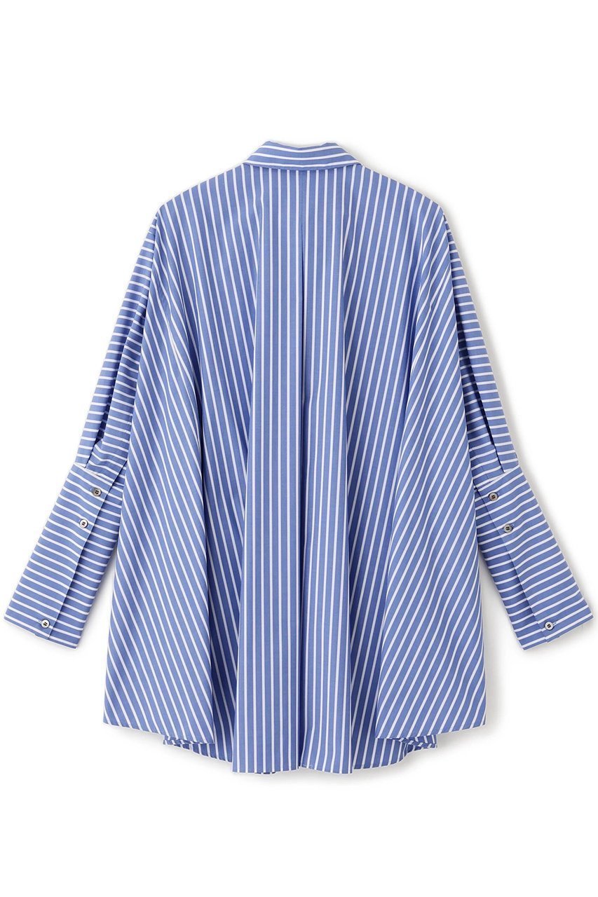 【ル フィル/LE PHIL】のオーバーサイズロングカフスシャツ 人気、トレンドファッション・服の通販 founy(ファニー) 　ファッション　Fashion　レディースファッション　Fashion for Women　トップス・カットソー　Cut & Sew Tops　シャツ・ブラウス・オフィスカジュアル　Elegant Blouses & Button-Ups　カフス　Cuff Design　スリット　Slit, Slit Detail　スリーブ　Sleeve, Long Sleeve / Short Sleeve　パターン　Pattern, Design Print　フォルム　Silhouette, Form　ロング　Long, Long-Length　羽織　Haori, Light Jacket　other-2|ID: prp329100004630143 ipo3291000000033299553