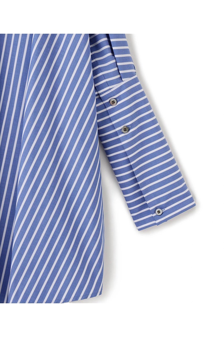 【ル フィル/LE PHIL】のオーバーサイズロングカフスシャツ 人気、トレンドファッション・服の通販 founy(ファニー) 　ファッション　Fashion　レディースファッション　Fashion for Women　トップス・カットソー　Cut & Sew Tops　シャツ・ブラウス・オフィスカジュアル　Elegant Blouses & Button-Ups　カフス　Cuff Design　スリット　Slit, Slit Detail　スリーブ　Sleeve, Long Sleeve / Short Sleeve　パターン　Pattern, Design Print　フォルム　Silhouette, Form　ロング　Long, Long-Length　羽織　Haori, Light Jacket　other-8|ID: prp329100004630143 ipo3291000000033369831