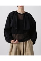 【ヒューエルミュージアム/hueLe Museum】の【hLM】タイプライターブラウス 人気、トレンドファッション・服の通販 founy(ファニー) ファッション Fashion レディースファッション Fashion for Women トップス・カットソー Cut & Sew Tops シャツ・ブラウス・オフィスカジュアル Elegant Blouses & Button-Ups インナー Innerwear ストレッチ Stretch, Stretchy Fabric スマート Smart, Elegant スリーブ Sleeve, Long Sleeve / Short Sleeve タイプライター Typewriter Fabric, Crisp Cotton タートルネック Turtleneck, High Neck ロング Long, Long-Length 半袖 Short Sleeve, Half Sleeve 夏 Summer 新作・新入荷 New Arrivals / New In 秋 Autumn |ID:prp329100004630151