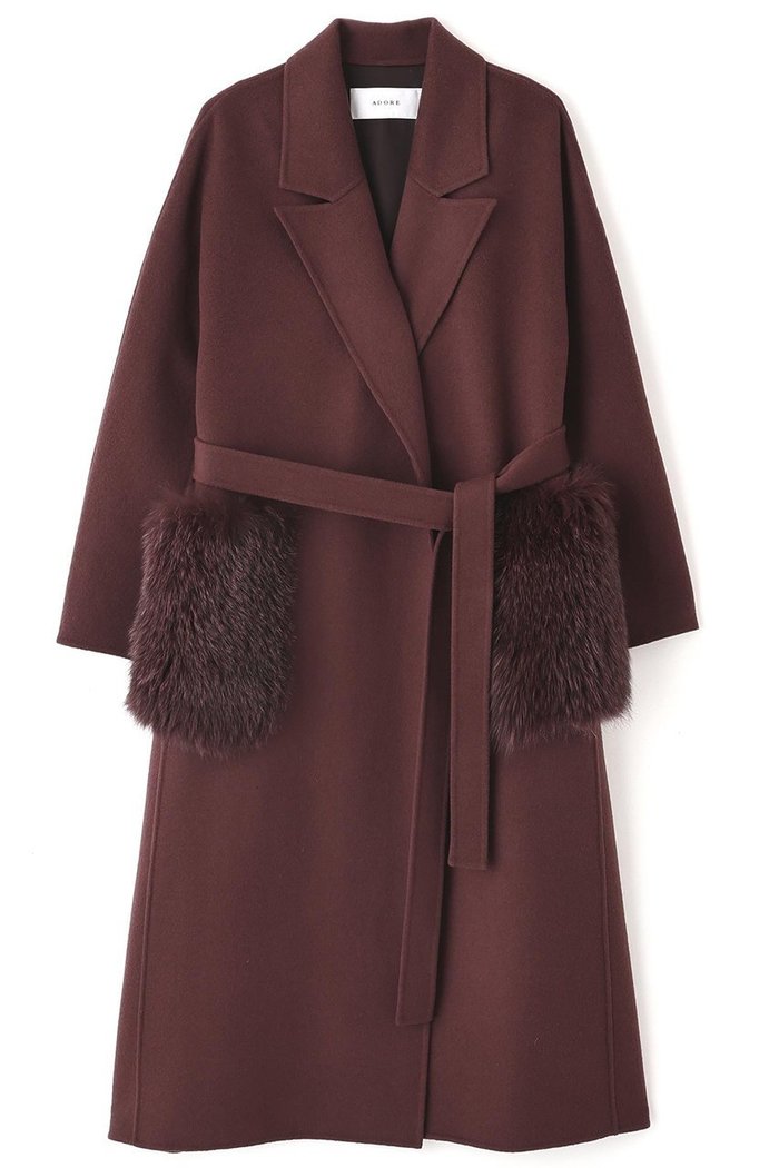 【アドーア/ADORE】のソリッドウールリバーコート インテリア・キッズ・メンズ・レディースファッション・服の通販 founy(ファニー) https://founy.com/ ファッション Fashion レディースファッション Fashion for Women アウター Coat / Outerwear Collection コート・ロングコート・ピーコート Long Coats, Peacoats & More ガウン Gown, Robe ダブル Double, Double-Breasted フェイス Face, Facial Design フォックス Fox, Fox Fur ポケット Pocket, Pocket Detail リアル Real, Realistic リバーシブル Reversible, Two-Sided ロング Long, Long-Length 定番 Standard, Basic Item |ID: prp329100004630154 ipo3291000000033299635