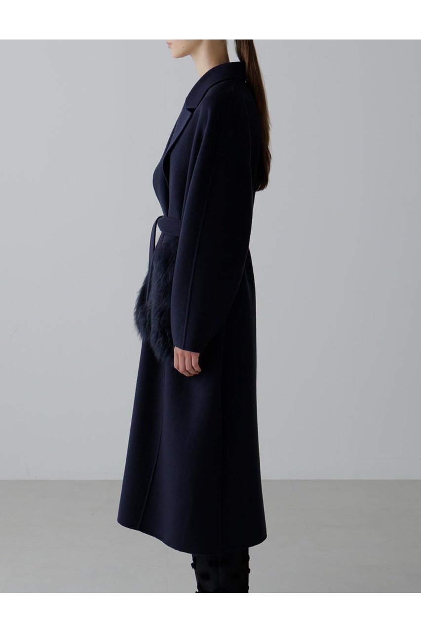 【アドーア/ADORE】のソリッドウールリバーコート 人気、トレンドファッション・服の通販 founy(ファニー) 　ファッション　Fashion　レディースファッション　Fashion for Women　アウター　Coat / Outerwear Collection　コート・ロングコート・ピーコート　Long Coats, Peacoats & More　ガウン　Gown, Robe　ダブル　Double, Double-Breasted　フェイス　Face, Facial Design　フォックス　Fox, Fox Fur　ポケット　Pocket, Pocket Detail　リアル　Real, Realistic　リバーシブル　Reversible, Two-Sided　ロング　Long, Long-Length　定番　Standard, Basic Item　other-4|ID: prp329100004630154 ipo3291000000033299640