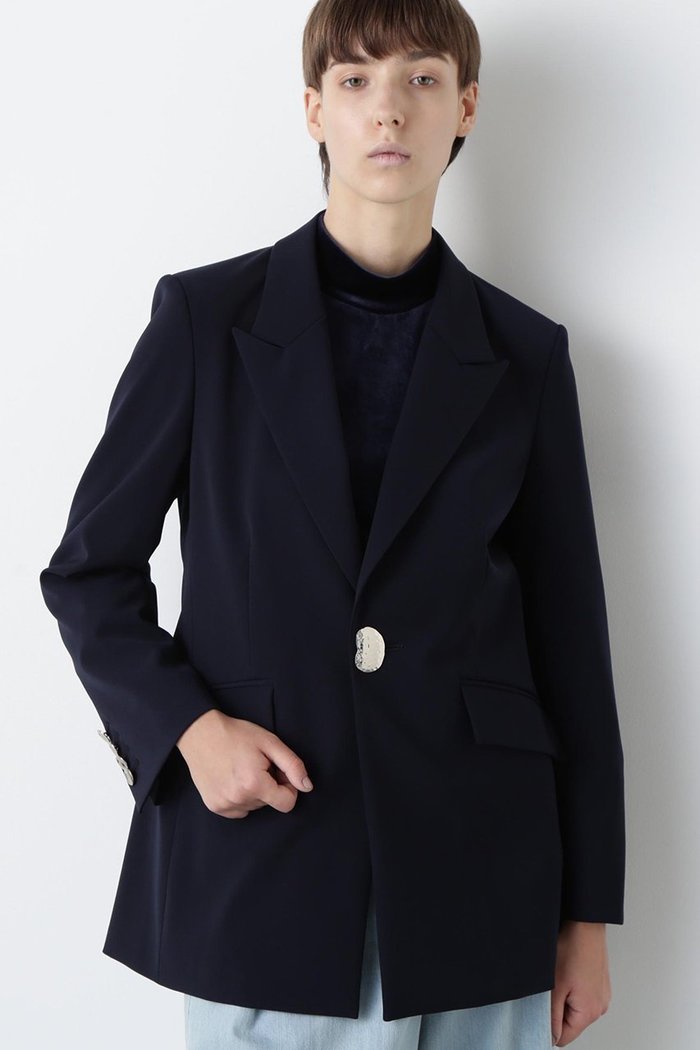 【ヒューエルミュージアム/hueLe Museum】の【STUMBLY】Belted Metal Button Jacket インテリア・キッズ・メンズ・レディースファッション・服の通販 founy(ファニー) https://founy.com/ ファッション Fashion レディースファッション Fashion for Women アウター Coat / Outerwear Collection レディースジャケット・軽アウター Jackets おすすめ Recommended / Our Picks クラシック Classic, Timeless Style ジャケット Jacket, Outerwear ストレッチ Stretch, Stretchy Fabric セットアップ Set-Up, Coordinated Outfit メタル Metal, Metal Parts エレガント 上品 Elegant |ID: prp329100004630156 ipo3291000000036650309