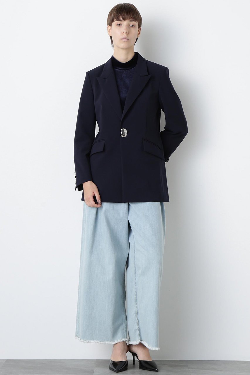 【ヒューエルミュージアム/hueLe Museum】の【STUMBLY】Belted Metal Button Jacket 大人の最旬トレンドファッション＆コーディネート founy(ファウニー) 　ファッション　Fashion　レディースファッション　Fashion for Women　アウター　Coat / Outerwear Collection　レディースジャケット・軽アウター　Jackets　おすすめ　Recommended / Our Picks　クラシック　Classic, Timeless Style　ジャケット　Jacket, Outerwear　ストレッチ　Stretch, Stretchy Fabric　セットアップ　Set-Up, Coordinated Outfit　メタル　Metal, Metal Parts　エレガント 上品　Elegant　other-2|ID: prp329100004630156 ipo3291000000036742182