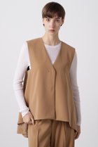 【ヒューエルミュージアム/hueLe Museum】の【hLM】ダブルクロスジレ ベージュ|ID: prp329100004630157 ipo3291000000035753188