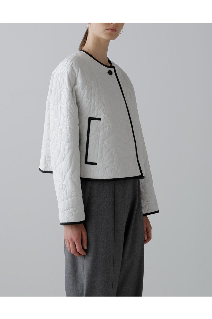 【アドーア/ADORE】のグラフィティキルティングジャケット 人気、トレンドファッション・服の通販 founy(ファニー) 　ファッション　Fashion　レディースファッション　Fashion for Women　アウター　Coat / Outerwear Collection　レディースジャケット・軽アウター　Jackets　おすすめ　Recommended / Our Picks　キルティング　Quilted, Quilting　グログラン　Grosgrain, Grosgrain Ribbon　ショート　Short, Short Length　ジャケット　Jacket, Outerwear　セットアップ　Set-Up, Coordinated Outfit　タフタ　Taffeta, Structured Fabric　パイピング　Piping, Trim Design　ブルゾン　Blouson, Bomber Jacket　other-4|ID: prp329100004630159 ipo3291000000033299682