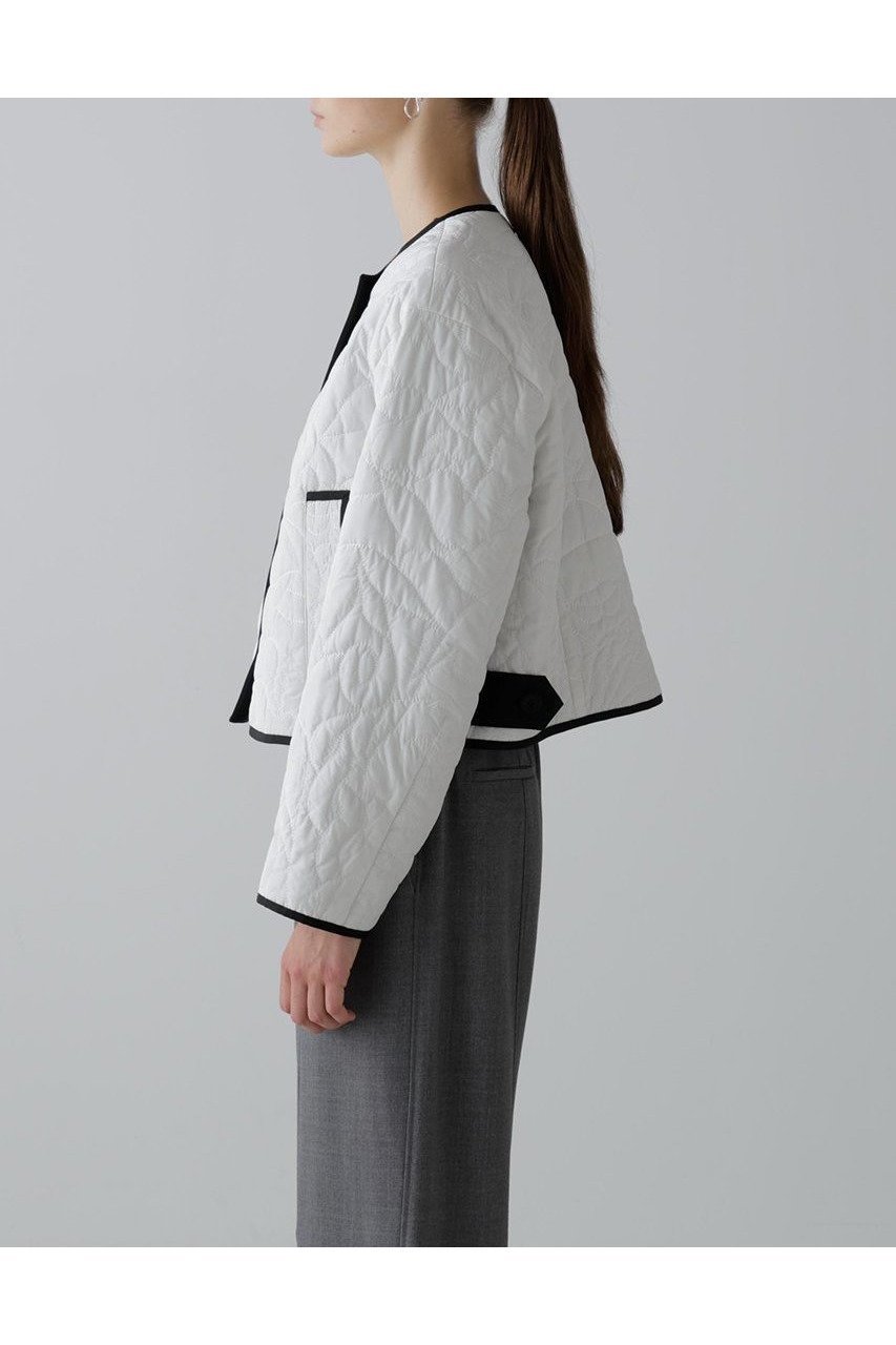 【アドーア/ADORE】のグラフィティキルティングジャケット 人気、トレンドファッション・服の通販 founy(ファニー) 　ファッション　Fashion　レディースファッション　Fashion for Women　アウター　Coat / Outerwear Collection　レディースジャケット・軽アウター　Jackets　おすすめ　Recommended / Our Picks　キルティング　Quilted, Quilting　グログラン　Grosgrain, Grosgrain Ribbon　ショート　Short, Short Length　ジャケット　Jacket, Outerwear　セットアップ　Set-Up, Coordinated Outfit　タフタ　Taffeta, Structured Fabric　パイピング　Piping, Trim Design　ブルゾン　Blouson, Bomber Jacket　other-5|ID: prp329100004630159 ipo3291000000033299683