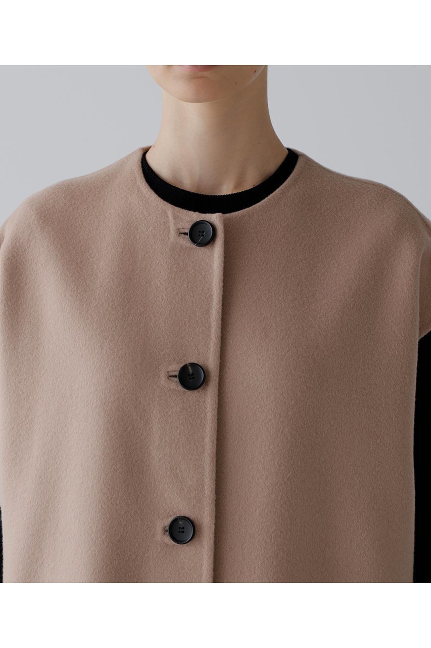 【アドーア/ADORE】のソリッドウールリバーノーカラージレ 人気、トレンドファッション・服の通販 founy(ファニー) 　ファッション　Fashion　レディースファッション　Fashion for Women　アウター　Coat / Outerwear Collection　レディースジャケット・軽アウター　Jackets　コクーン　Cocoon, Cocoon Silhouette　シンプル　Simple, Minimal　ジャケット　Jacket, Outerwear　フロント　Front, Front Design　ベスト　Vest, Waistcoat　リバーシブル　Reversible, Two-Sided　other-5|ID: prp329100004630160 ipo3291000000035631093