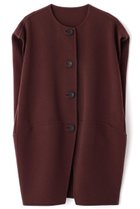 【アドーア/ADORE】のソリッドウールリバーノーカラージレ パープル|ID: prp329100004630160 ipo3291000000035754260