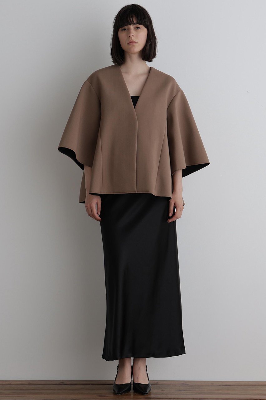 【ル フィル/LE PHIL】のライトボンディングフレアジャケット 人気、トレンドファッション・服の通販 founy(ファニー) ファッション Fashion レディースファッション Fashion for Women アウター Coat / Outerwear Collection レディースジャケット・軽アウター Jackets インナー Innerwear グログラン Grosgrain, Grosgrain Ribbon ジャケット Jacket, Outerwear スタンダード Standard, Basic スリーブ Sleeve, Long Sleeve / Short Sleeve ドレープ Drape, Draping Fabric フレア Flare, Flared ボンディング Bonding, Bonded Fabric ワイド Wide, Wide Fit 再入荷 Restock / Back in Stock 羽織 Haori, Light Jacket other-3|ID: prp329100004630162 ipo3291000000035753204