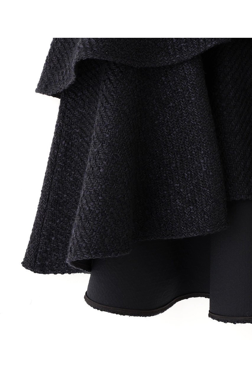 【ル フィル/LE PHIL】のロービングツィードティアードジレ 人気、トレンドファッション・服の通販 founy(ファニー) 　ファッション　Fashion　レディースファッション　Fashion for Women　アウター　Coat / Outerwear Collection　レディースジャケット・軽アウター　Jackets　ジャケット　Jacket, Outerwear　タイトスカート　Pencil Skirt, Tight Skirt　ノースリーブ　Sleeveless, No-Sleeve　バランス　Balance, Style Balance　ビッグ　Big, Oversized　other-4|ID: prp329100004630163 ipo3291000000033299712