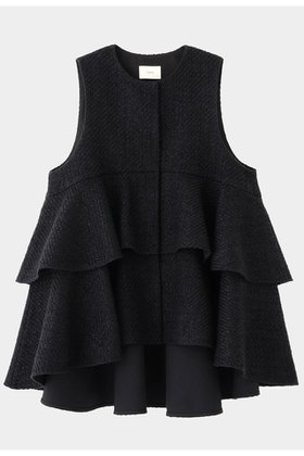 【ル フィル/LE PHIL】 ロービングツィードティアードジレ人気、トレンドファッション・服の通販 founy(ファニー) ファッション Fashion レディースファッション Fashion for Women アウター Coat / Outerwear Collection レディースジャケット・軽アウター Jackets ジャケット Jacket, Outerwear タイトスカート Pencil Skirt, Tight Skirt ノースリーブ Sleeveless, No-Sleeve バランス Balance, Style Balance ビッグ Big, Oversized ベスト Vest, Waistcoat |ID:prp329100004630163