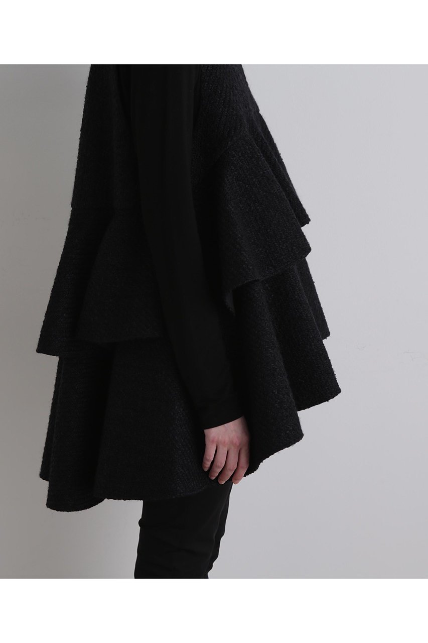 【ル フィル/LE PHIL】のロービングツィードティアードジレ 人気、トレンドファッション・服の通販 founy(ファニー) 　ファッション　Fashion　レディースファッション　Fashion for Women　アウター　Coat / Outerwear Collection　レディースジャケット・軽アウター　Jackets　ジャケット　Jacket, Outerwear　タイトスカート　Pencil Skirt, Tight Skirt　ノースリーブ　Sleeveless, No-Sleeve　バランス　Balance, Style Balance　ビッグ　Big, Oversized　ベスト　Vest, Waistcoat　other-5|ID: prp329100004630163 ipo3291000000036595087