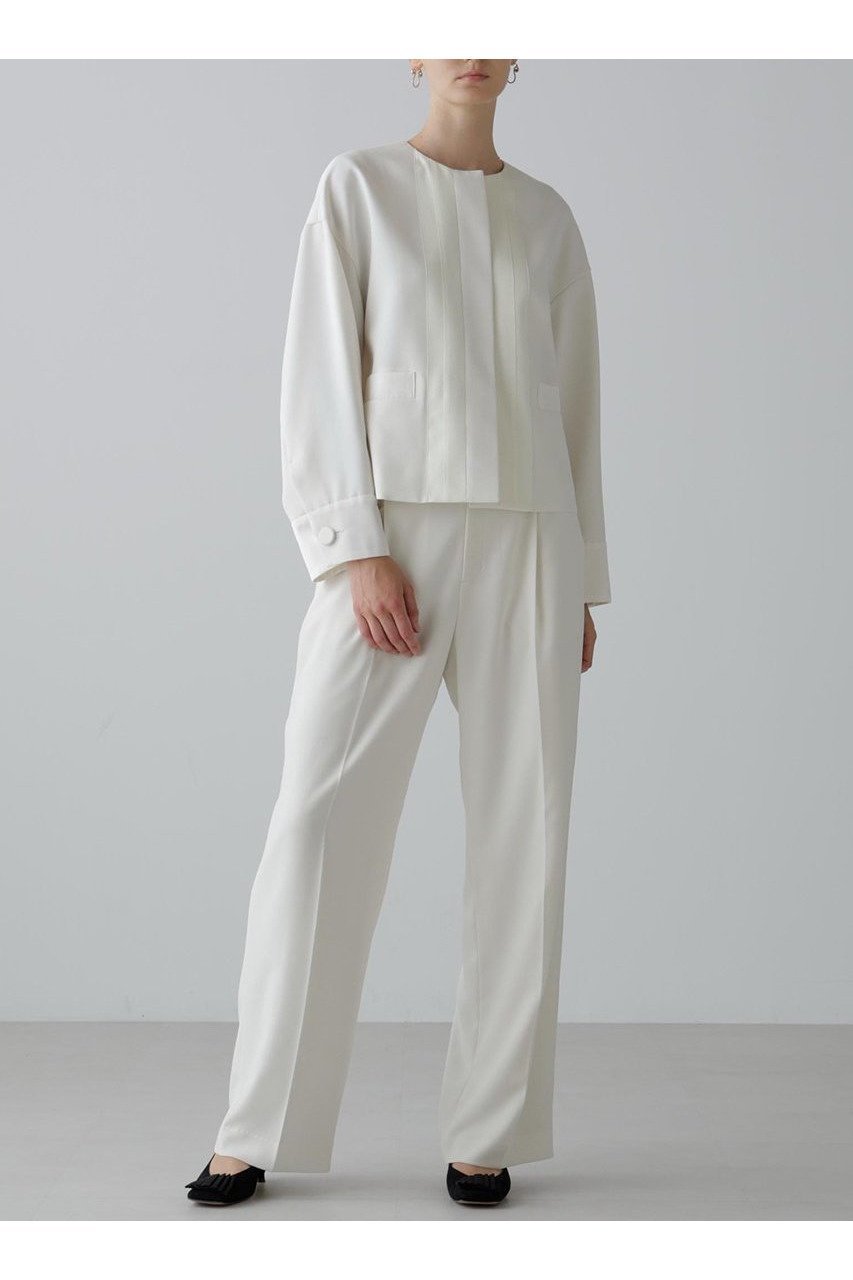 【アドーア/ADORE】のストレッチジョーゼットジャケット 人気、トレンドファッション・服の通販 founy(ファニー) 　ファッション　Fashion　レディースファッション　Fashion for Women　アウター　Coat / Outerwear Collection　レディースジャケット・軽アウター　Jackets　グログラン　Grosgrain, Grosgrain Ribbon　サテン　Satin, Glossy Fabric　ジャケット　Jacket, Outerwear　ジョーゼット　Georgette, Semi-Sheer Fabric　ストレッチ　Stretch, Stretchy Fabric　ボックス　Boxy, Box Shape　other-3|ID: prp329100004630164 ipo3291000000033299718