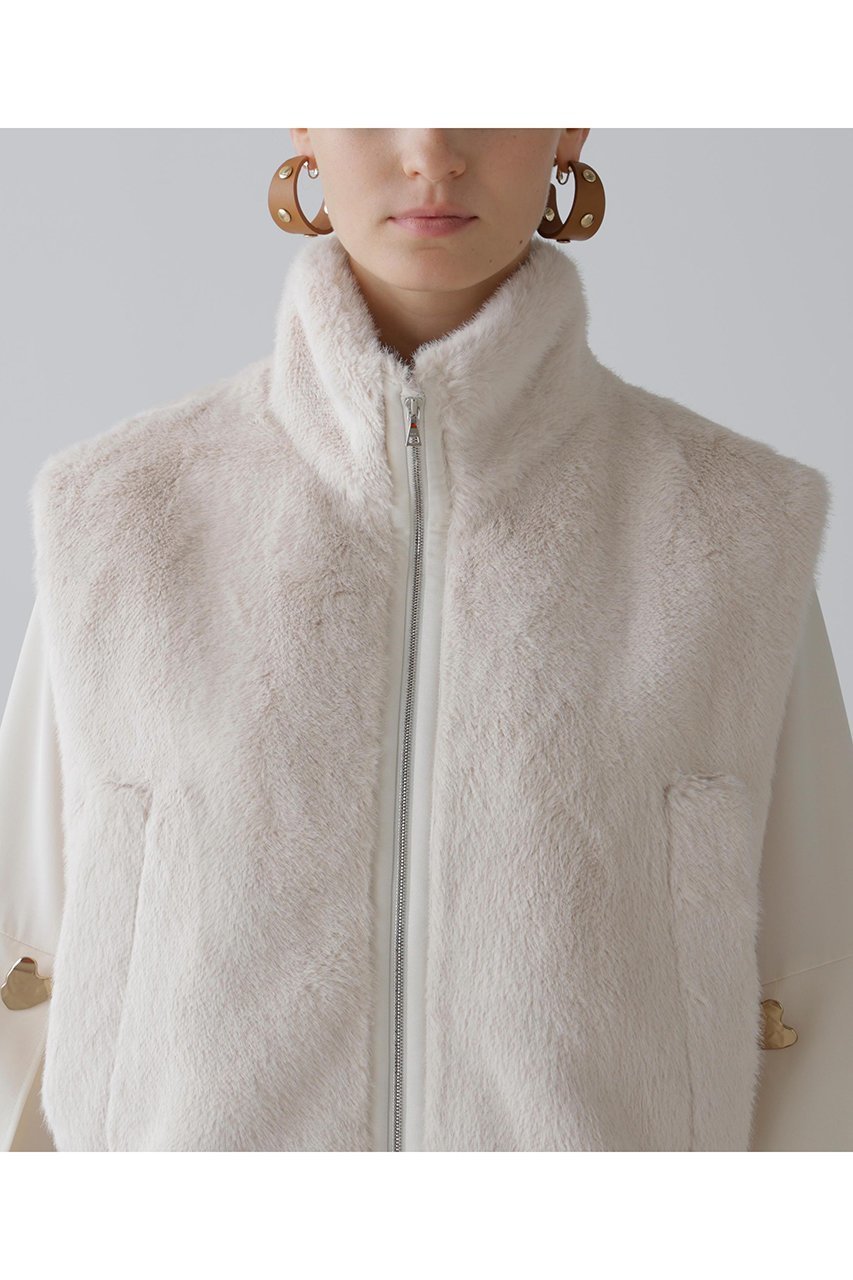 【アドーア/ADORE】のフェイクファーベスト 人気、トレンドファッション・服の通販 founy(ファニー) 　ファッション　Fashion　レディースファッション　Fashion for Women　アウター　Coat / Outerwear Collection　レディースジャケット・軽アウター　Jackets　ジャケット　Jacket, Outerwear　フェイクファー　Faux Fur, Imitation Fur　ベスト　Vest, Waistcoat　ボトム　Bottoms, Lower Wear　リュクス　Luxury, Elegant, High-End, Chic　エレガント 上品　Elegant　other-6|ID: prp329100004630166 ipo3291000000033299740